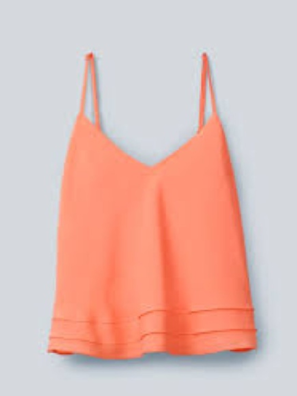 ☀️ Talula ☀️ bright orange cropped blouse